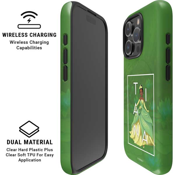 Disney Princess Tiana Floral iPhone 16 Pro Magsafe Impact Case