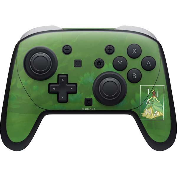 Disney Princess Tiana Floral Nintendo Switch 2 (2025) Pro Controller Skin