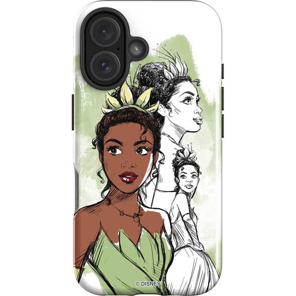 Disney Princess Tiana Sketch iPhone 17 Impact Case
