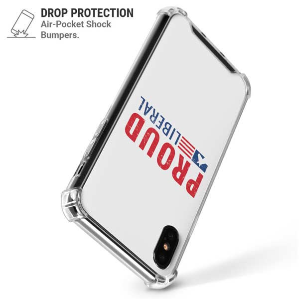 Proud Liberal iPhone X/XS Clear Case