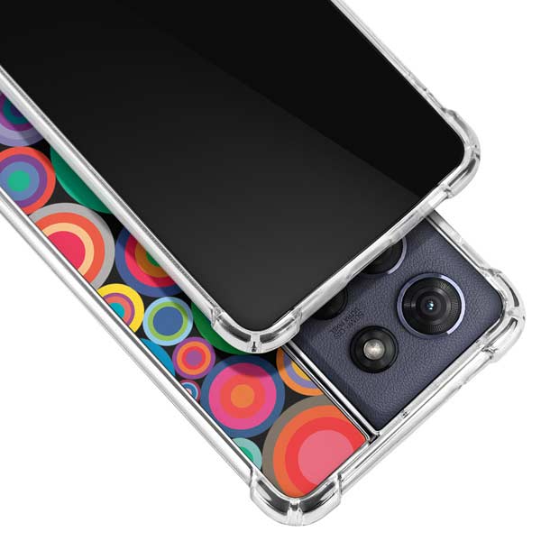 Psychedelic Circles Moto G Power 5G (2025) Clear Case