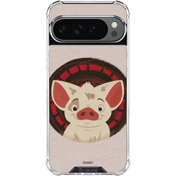 Disney Princess Moana Pua Close Up Google Pixel 10 Pro XL Clear Case