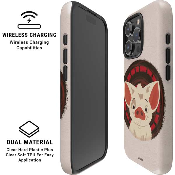 Disney Princess Moana Pua Close Up iPhone 16 Pro Max Magsafe Impact Case