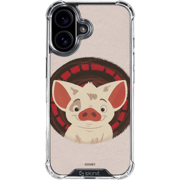 Disney Princess Moana Pua Close Up iPhone 17 Clear Case