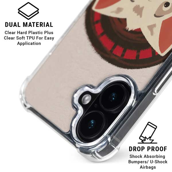 Disney Princess Moana Pua Close Up iPhone 17 Clear Case