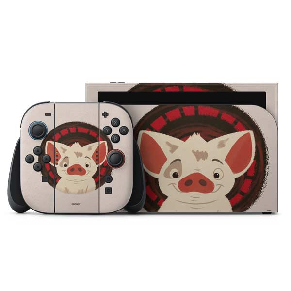 Disney Princess Moana Pua Close Up Nintendo Skins