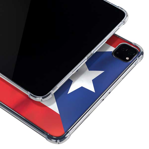 Puerto Rico Flag iPad Pro 11in (2024) Clear Case