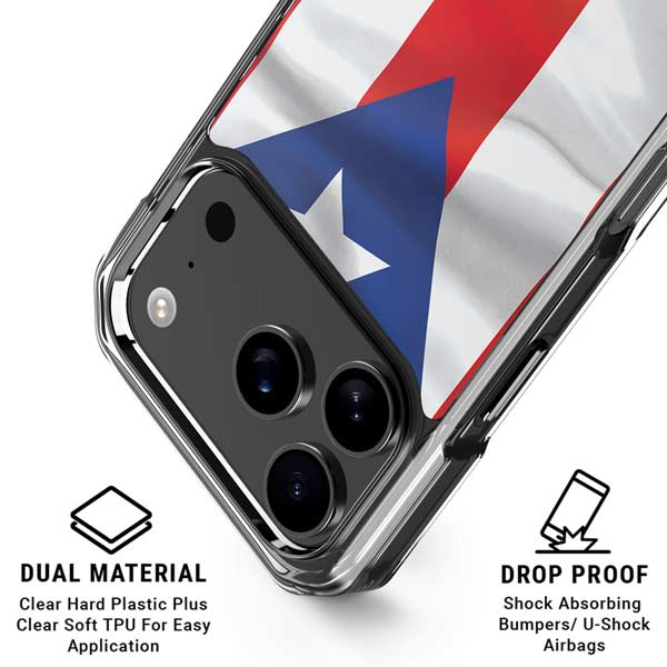 Puerto Rico Flag iPhone 17 Pro Max MagSafe Case