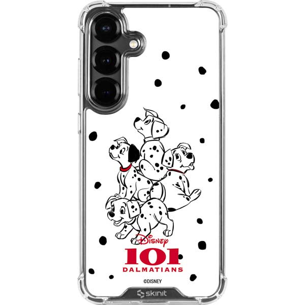 Disney 101 Dalmatians Puppy pile Galaxy S26 Plus Clear Case