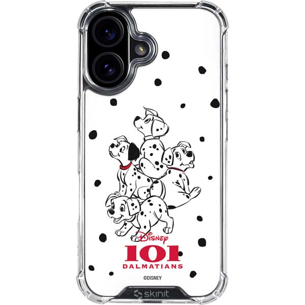 Disney 101 Dalmatians Puppy pile iPhone 17 Clear Case