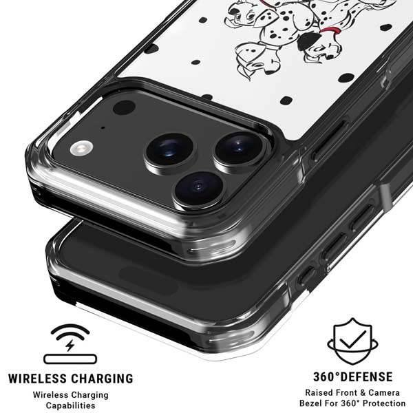 Disney 101 Dalmatians Puppy pile iPhone 17 Pro Clear Case