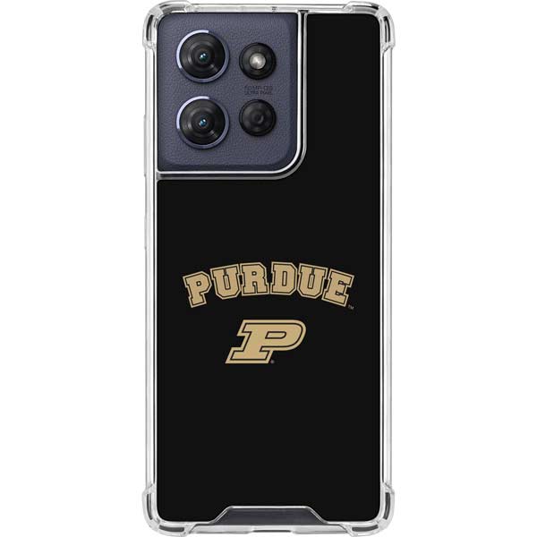 Purdue University Purdue Boilers Moto G Play 5G (2025) Clear Case