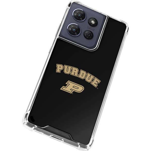 Purdue University Purdue Boilers Moto G Play 5G (2025) Clear Case