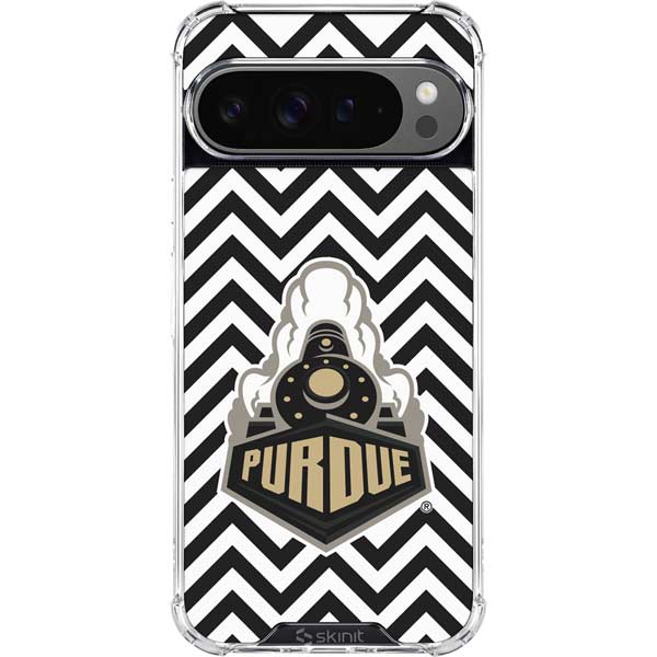 Purdue University Purdue Chevron Google Pixel 10 Pro XL Clear Case