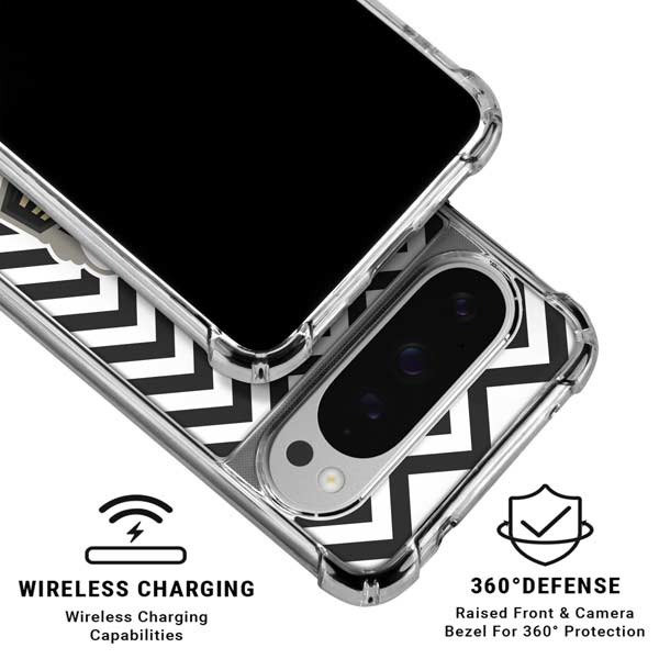 Purdue University Purdue Chevron Google Pixel 10 Pro XL Clear Case
