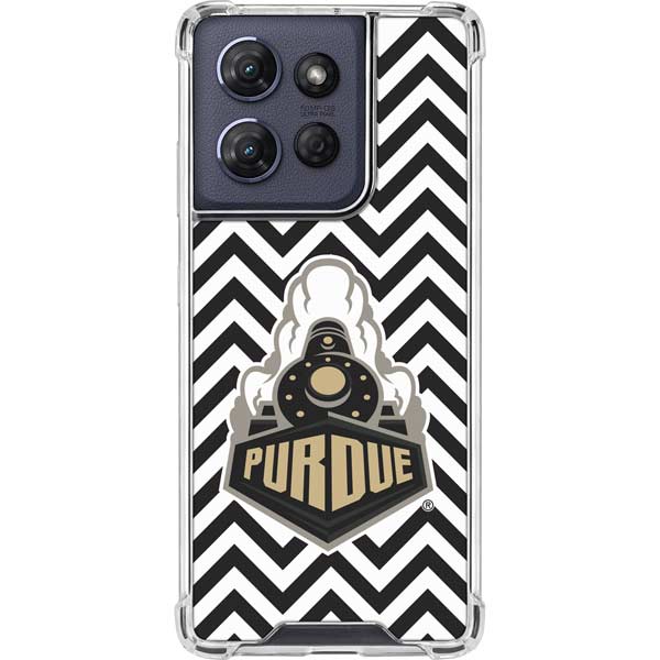 Purdue University Purdue Chevron Moto G Stylus 5G (2025) Clear Case
