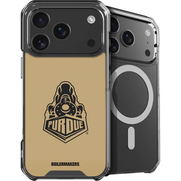 Purdue Gold Signature Logo iPhone 17 Pro Max MagSafe Case