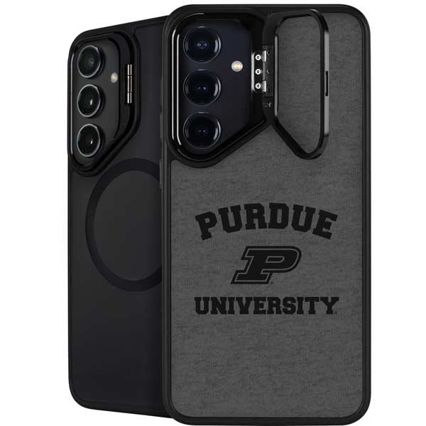 Purdue University Purdue Grey Logo Galaxy S26 Kickstand Case