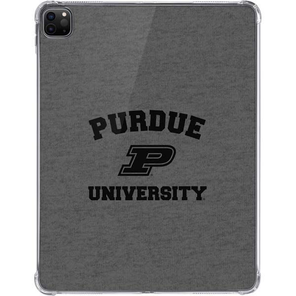 Purdue University Purdue Grey Logo iPad Pro 11in (2024) Clear Case