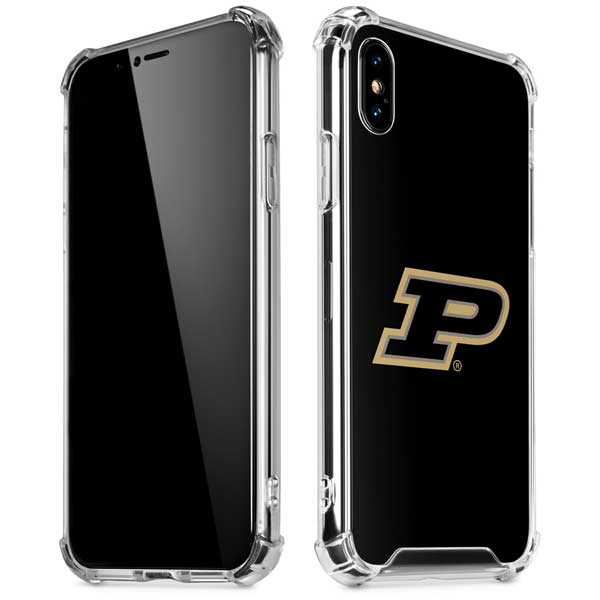 Purdue University Purdue Logo iPhone X/XS Clear Case
