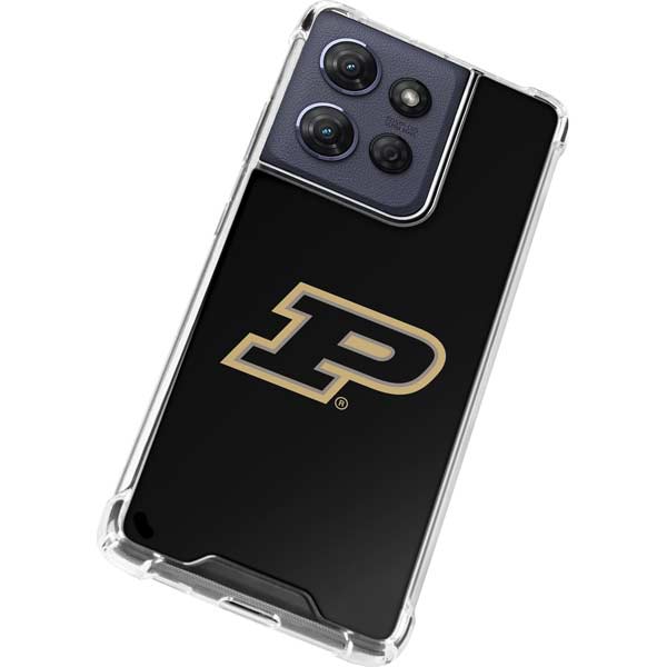 Purdue University Purdue Logo Moto G 5G (2025) Clear Case