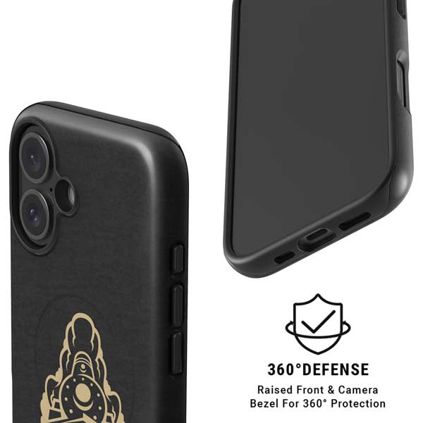 Purdue University Signature Logo iPhone 16 Magsafe Impact Case