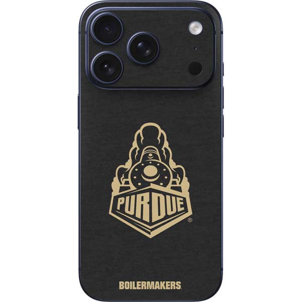 Purdue University Signature Logo iPhone 17 Pro Skin