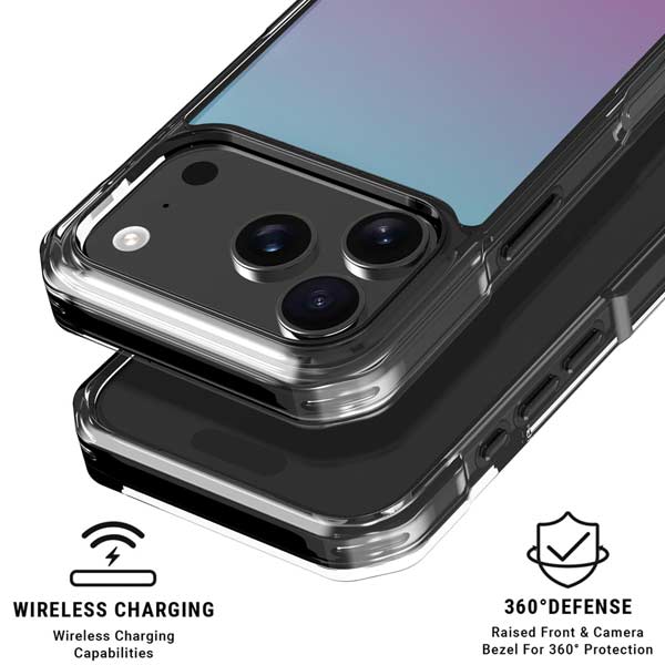 Purple and Blue Ombre iPhone 17 Pro Max MagSafe Case