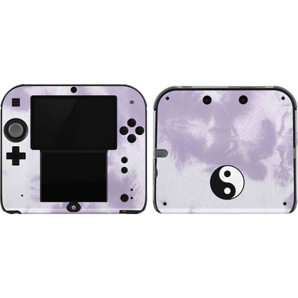 Purple and White Tie Dye Nintendo Skins