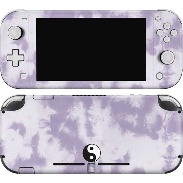Purple and White Tie Dye Nintendo Skins