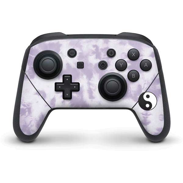Purple and White Tie Dye Nintendo Skins
