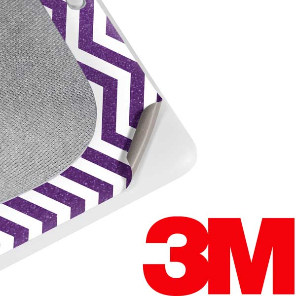 Purple Chevron Google Home Hub Skin