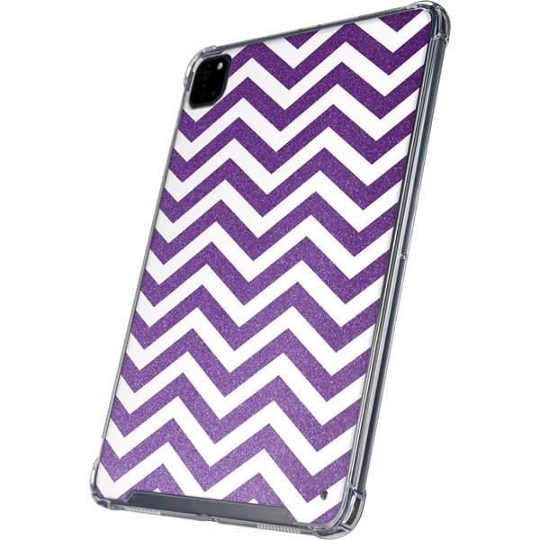 Purple Chevron iPad Cases
