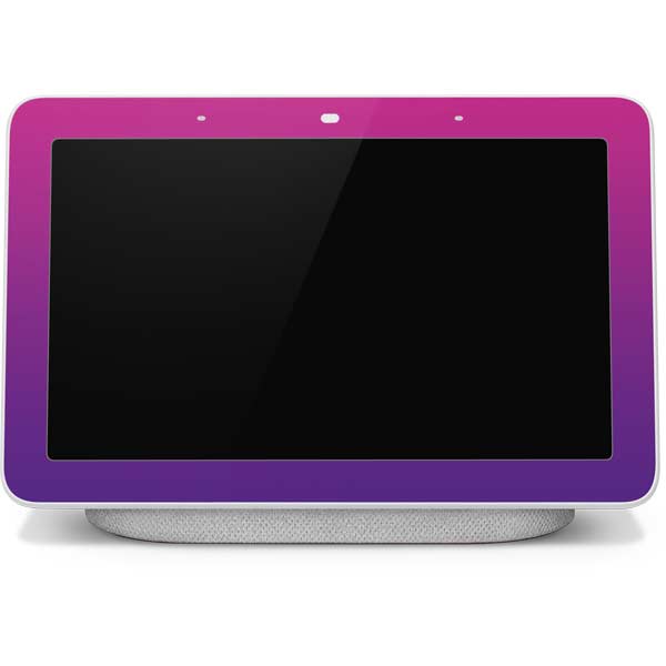 Purple Ombre Google Home Hub Skin