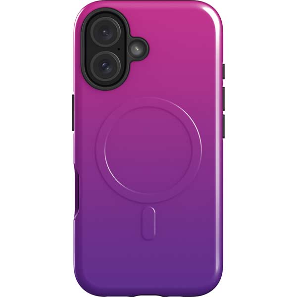 Purple Ombre iPhone 16 Magsafe Impact Case