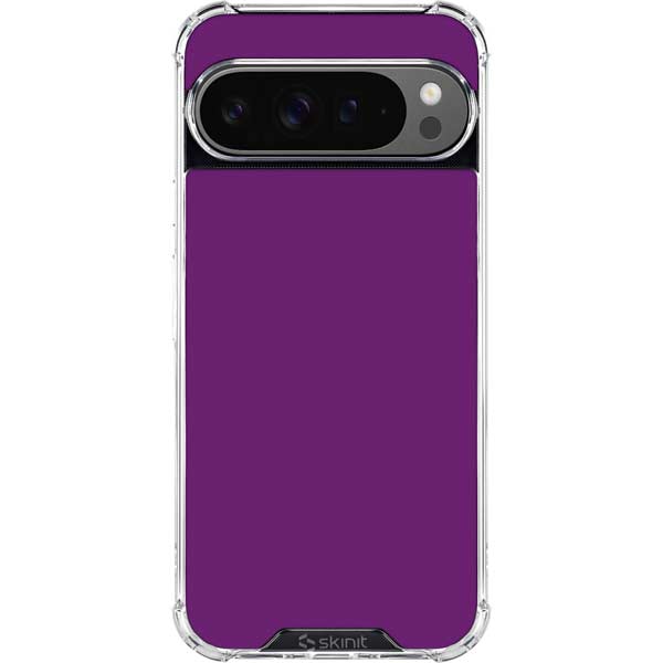 Purple Google Pixel 10 Pro Clear Case