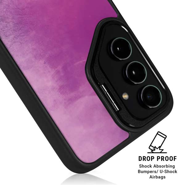 Purple Space Marble Galaxy S26 Plus Kickstand Case