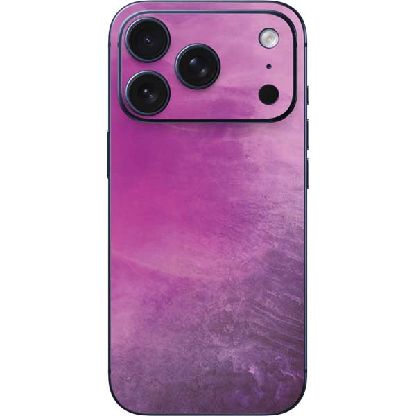 Purple Space Marble iPhone 17 Pro Skin