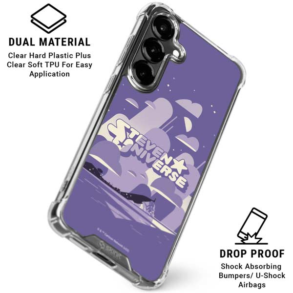 Cartoon Network Steven Universe Purple Steven Universe Galaxy S26 Plus Clear Case