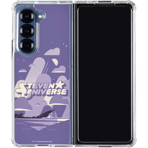 Cartoon Network Steven Universe Purple Steven Universe Galaxy Z Fold7 Clear Case