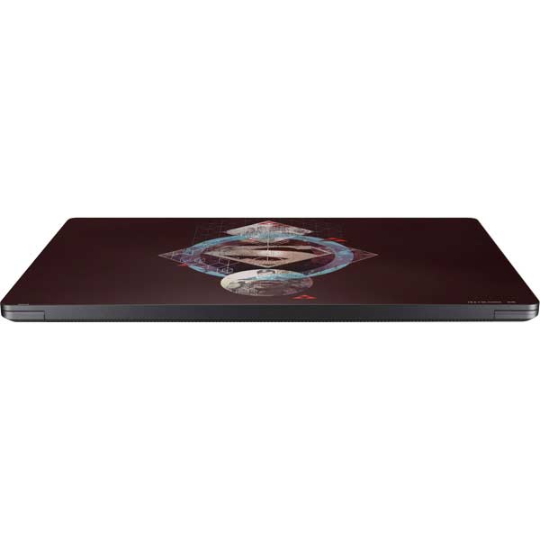 DC Comics Superman Purple Abstract Collage Surface Laptop 7 13.8in Skin