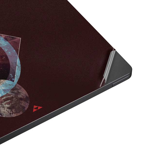 DC Comics Superman Purple Abstract Collage Surface Laptop 7 13.8in Skin