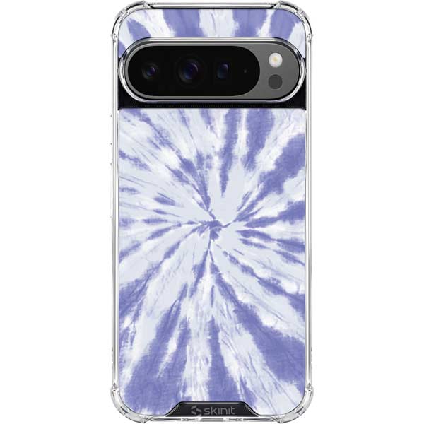 Purple Tie Dye Google Pixel 10 Pro Clear Case