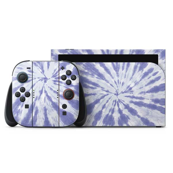 Purple Tie Dye Nintendo Skins