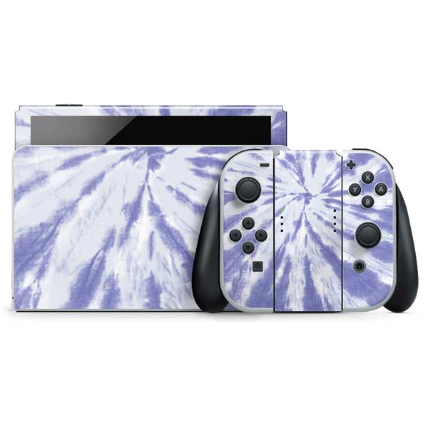Purple Tie Dye Nintendo Skins