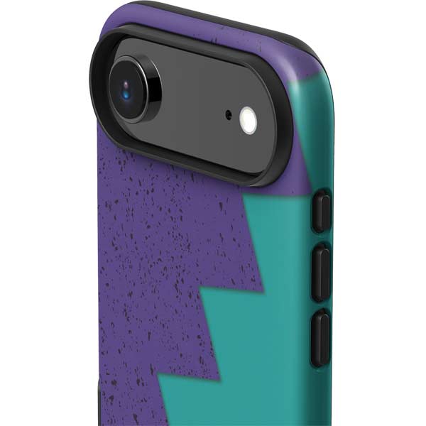 Purple Turquoise Zig Zag iPhone 17 Air Impact Case
