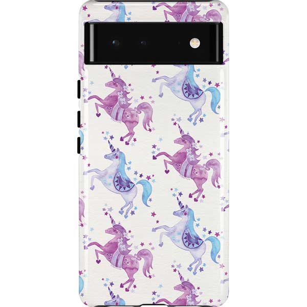 Purple Unicorns by Cat Coq Pixel Cases