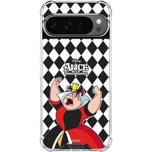 Disney Alice in Wonderland Queen of Hearts Off with their Head! Google Pixel 10 Pro XL Clear Case