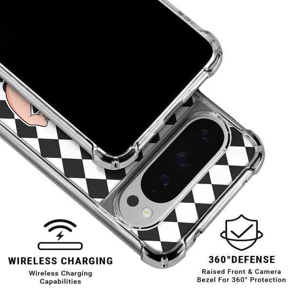 Disney Alice in Wonderland Queen of Hearts Off with their Head! Google Pixel 10 Pro XL Clear Case