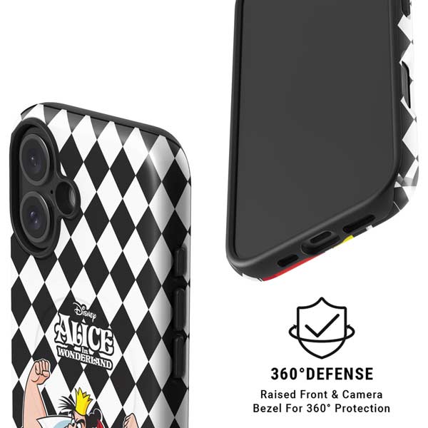 Disney Alice in Wonderland Queen of Hearts Off with their Head! iPhone 16 Plus Magsafe Impact Case